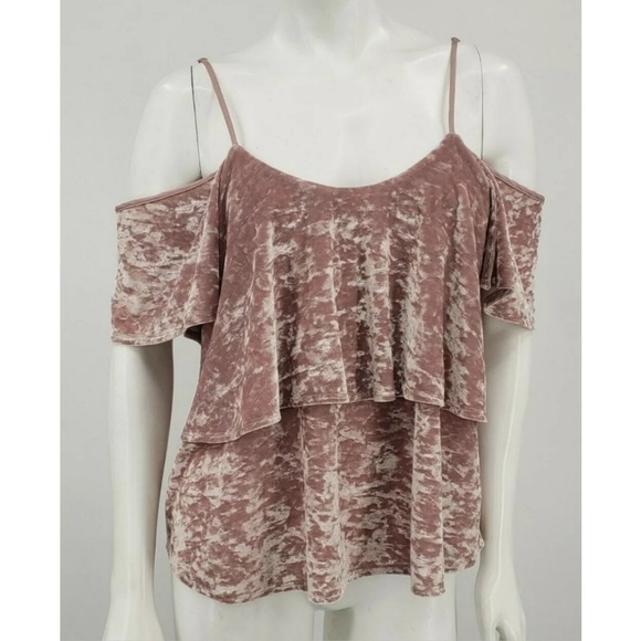 Show Me Your Mumu Rosalie Cold Shoulder Blouse - Picture 2 of 5